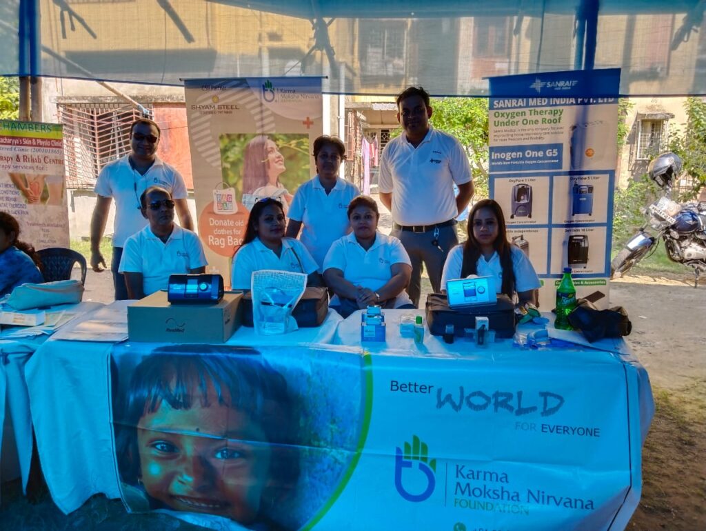 Medical Health Check Up Camp at Karunamoyee Salt Lake