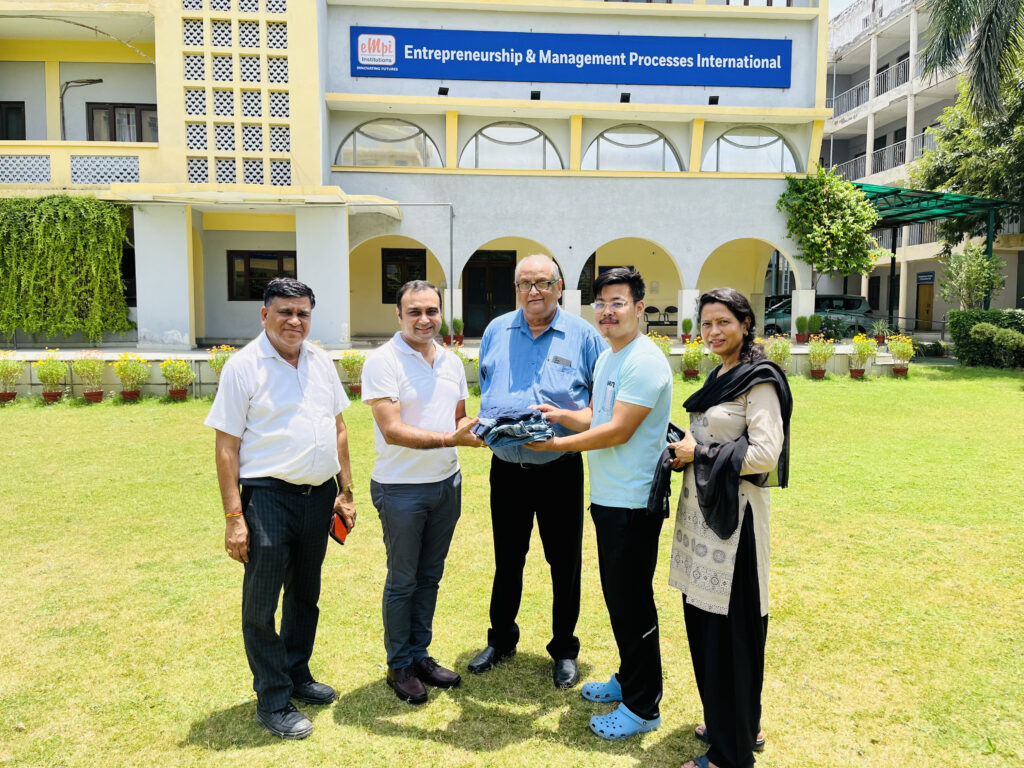 Used clothes collection drive at EMPI campus for RagBag